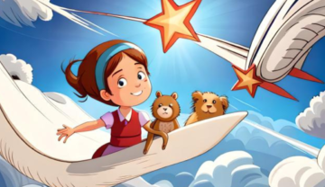 Dreamy Adventures: Lucy's Magical Journey with Stuffed Animal Teddy - English Short Story For Kids