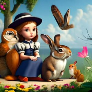 Magical Adventure-A Young Girl Discovers a World of Talking Animals--lily appreciated by animals