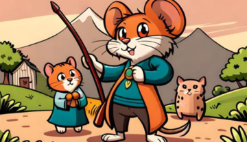 The Brave Little Mouse: Overcoming Fear and Finding Courage-English short story With Morals