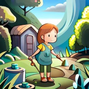 The Magical Garden: A Young Girl Discovers the Power of Nature-Kids English Short Story-Lily Discovers a Hidden Path