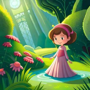 The Magical Garden: A Young Girl Discovers the Power of Nature-Kids English Short Story-magical garden